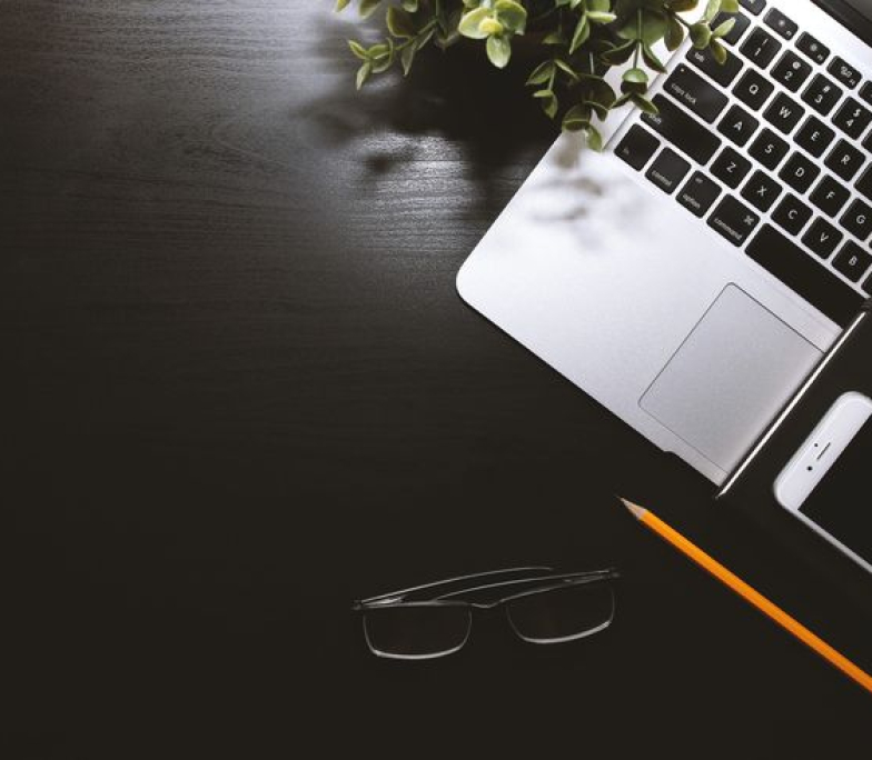 wood, black, laptop, apple, macbook, iphone, business, work, notes